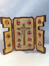 TRIPTICO VIACRUCIS 11,50CMX14CM ARB &69 