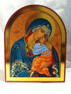 ICONO VIRGEN AZUL MONASTIRSKY 11CMX14CM LIS *274 