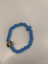 PULSERA INFANTIL AZUL ANGEL DE LA GUARDA *97