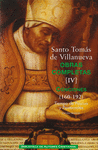 OBRAS COMPLETAS DE SANTO TOMÁS DE VILLANUEVA. IV: CONCIONES 160-192. TIEMPO DE P