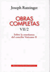 OBRAS COMPLETAS VII-2 JOSEPH RATZINGER