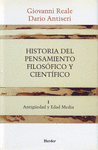 HISTORIA DEL PENSAMIENTO FILOSFICO Y CIENTFICO I