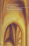 PENSAR LA BIBLIA