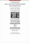 CAT�LOGO ARCHIVO DIOCESANO N�31 SIGLO XVIII