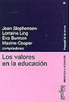 VALORES EN LA EDUCACION