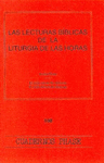 LECTURAS BBLICAS DE LA LITURGIA DE LAS HORAS