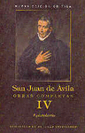 ÁVILA-OBRAS COMPLETAS DE SAN JUAN DE ÁVILA. IV: EPISTOLARIO