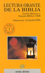 LECTURA ORANTE DE LA BIBLIA