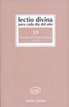 LECTIO DIVINA 15 DOMINGOS T.O. CICLO C