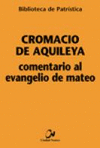 COMENTARIO AL EVANGELIO DE MATEO