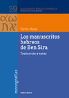 MANUSCRITOS HEBREOS DE BEN SIRA