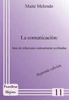 COMUNICACIN: BASE DE LAS RELACIONES COMUNITARIAS