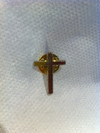 PINS CRUZ SACERDOTE PLANA NIQUEL SAN *78 