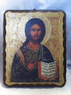 ICONO MADERA TALLADA GRANDE PANTOCRATOR 22CMX27CM ARB 