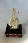 SAN FERMIN COCHE CON BASE PLATA