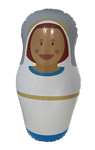 VIRGEN MARIA INFLABLE  25CM